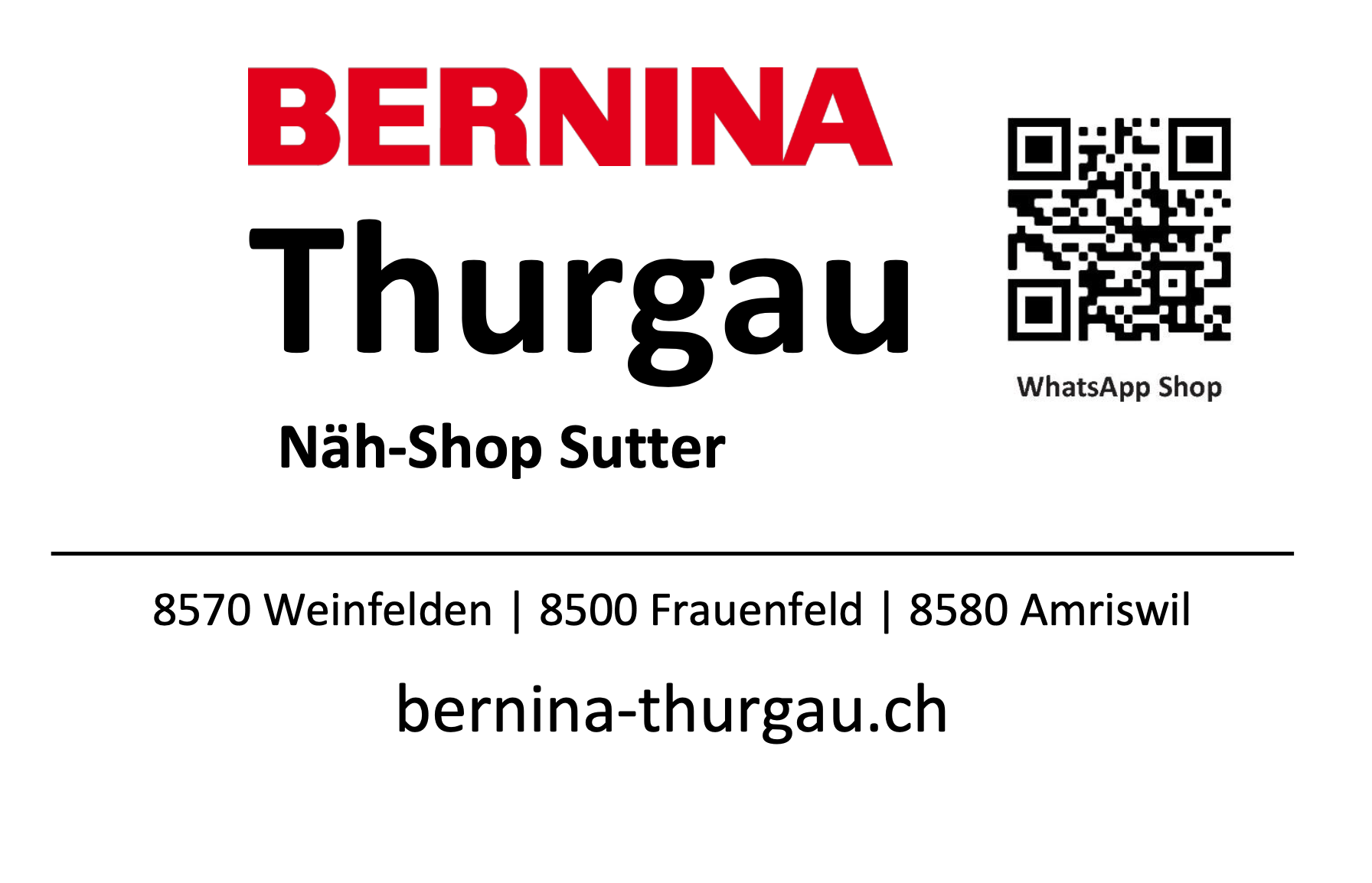 BERNINA Thurgau